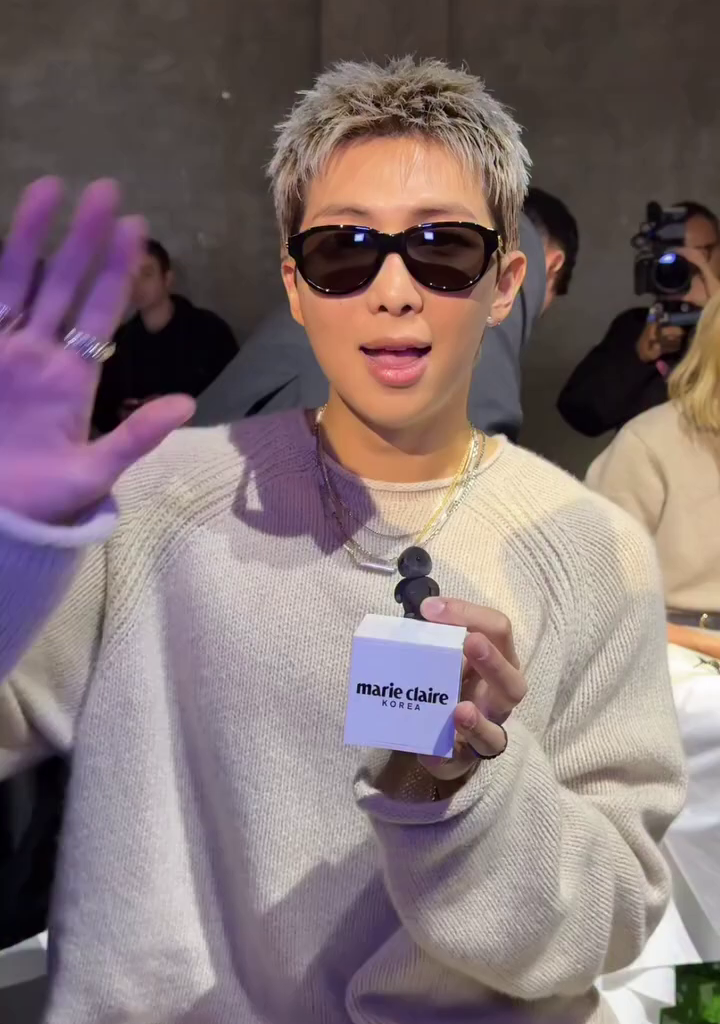 RM of BTS at Milan Fashion Week, September 2025